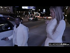 BLACKEDRAW Blonde trophy Wife Cucks Her Husband With BBC