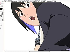 Coloring Shizune