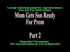 Mom Gets Son Ready For Prom Part 2