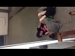 REAL. TEACHERS CAUGHT FUCKING IN SCHOOL CORRIDOR.